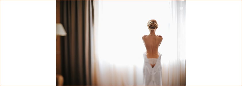 Sensuous and sensual wedding photographs